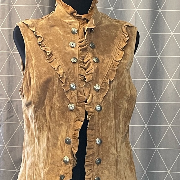 king ranch Jackets & Coats King Ranch Womens Suede Vest With